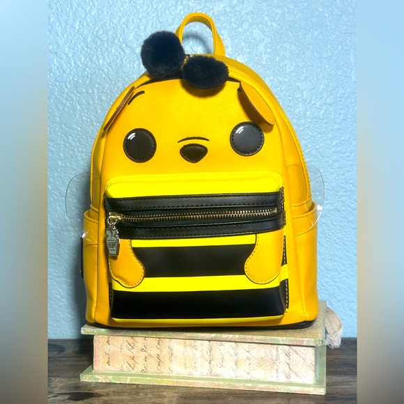 Loungefly Handbags - Loungefly Funko Pop! Winnie the Pooh Bee Cosplay Figural Mini Backpack NWT